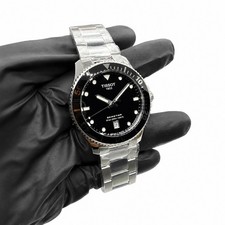 Tissot Seastar 1000 Black Stainless Steel Men's Watch 40mm-T120.410.11.051.00...