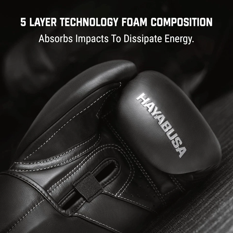 Hayabusa T3 Kanpeki Leather Boxing Gloves Men and Women for Training Sparring - Image 4 of 4