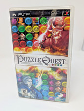Puzzle Quest Challenge of the Warlords Sony PSP CIB Complete In Box
