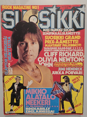 Queen / Olivia Newton John / Cliff Richard /Led Zepplin - 11/1980 Suosikki