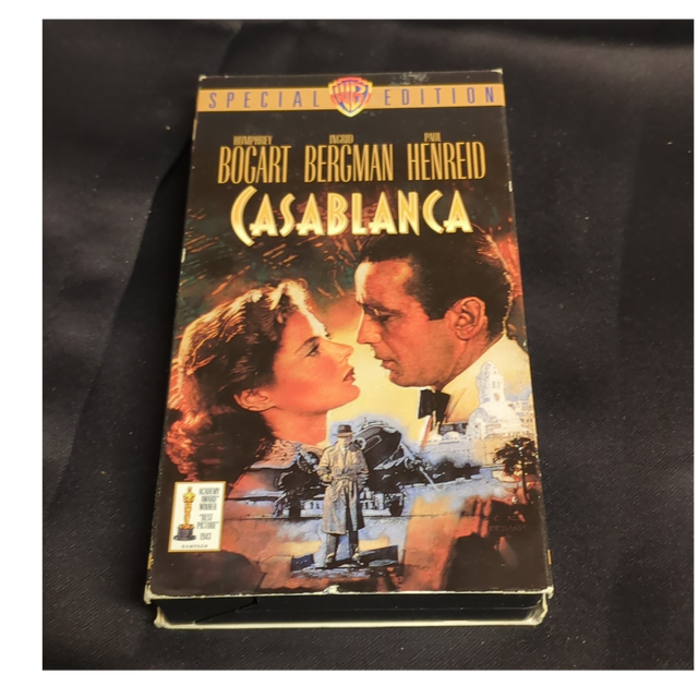 Warner Home Video Casablanca VHS NTSC Special Edition PG 1943 Curtiz Bogart