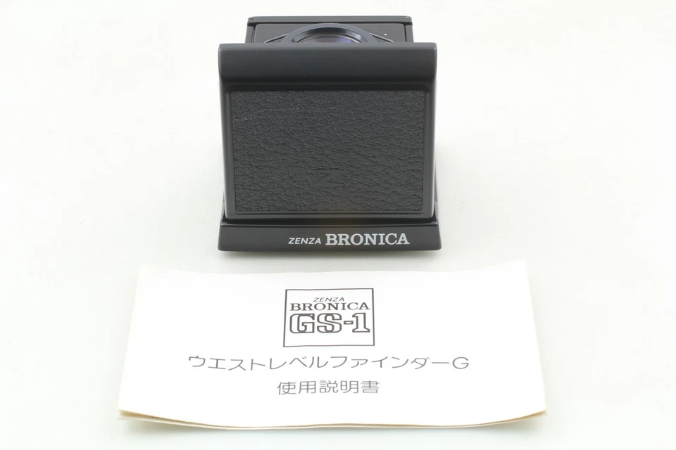 [COMO NUEVO] Buscador de nivel de cintura Zenza Bronica para cámara GS-1 de formato medio de JAPÓN Foto 3 de 4