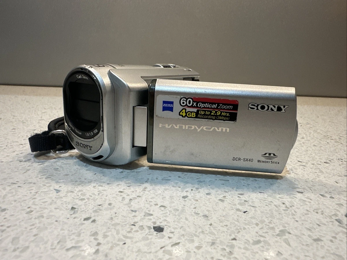 Sony Handycam 120x Digital Zoom 2.5-2.9 in Screen Camcorders for