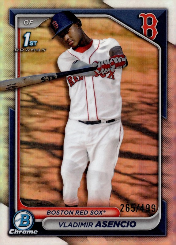 2024 Bowman Chrome Vladimir Asencio #BCP-227 Refractor /499 1st Bowman