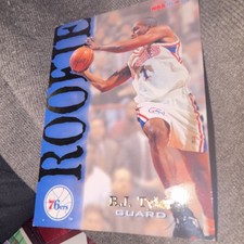 SkyBox 1994-95 NBA Hoops B.J. Tyler Rookie Philadelphia 76ers #359 Card