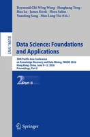 Data Science: Foundations And Applications | Raymond Chi-Wing Wong (U. A.)