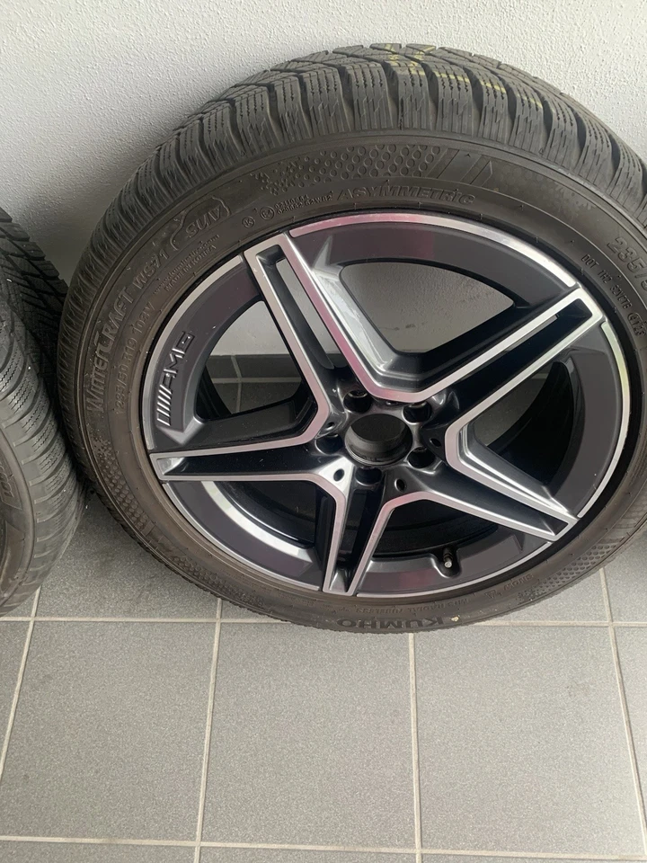 1 x4 Orig Mercedes-Benz Winterräder AMG 235/50 R19 99H GLA GLB 247 A2474011500 - Bild 3 von 4