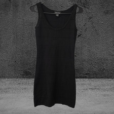 Sweater Project Women Black Cocktail Dress Small Fitted Dress