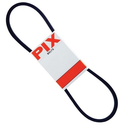 PIX 3L400 V-Belt, 40 in Outside Circumference, 3/8 in W, Black