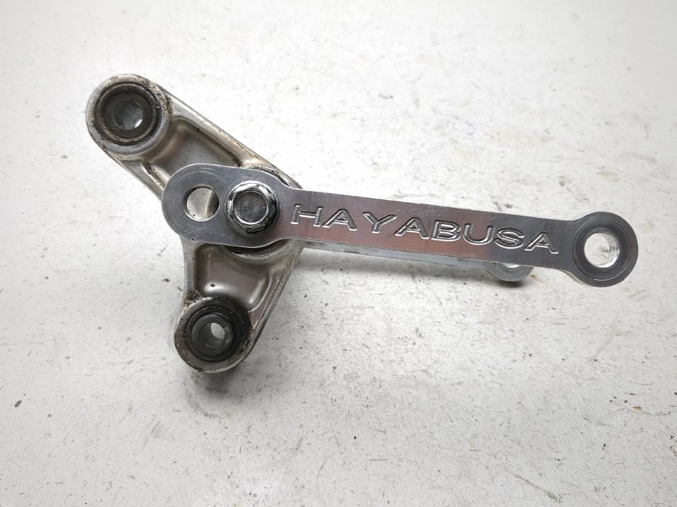 Amortiguador trasero 99-07 Suzuki Hayabusa GSX1300R con enlace de enlace de bajada ajustable Foto 3 de 4