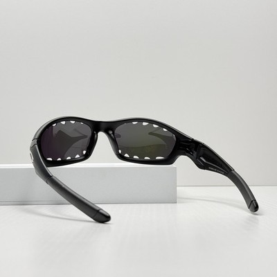 Oakley x Satisfy Straight Jacket Black Frame Purple Green Lens