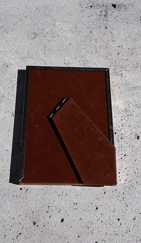 Marco de fotos de metal vintage de 5" X 7" Foto 3 de 3