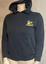 Vans Skeleton Hoodie Size Large Black   Served Up Hot Since 1966   On Back