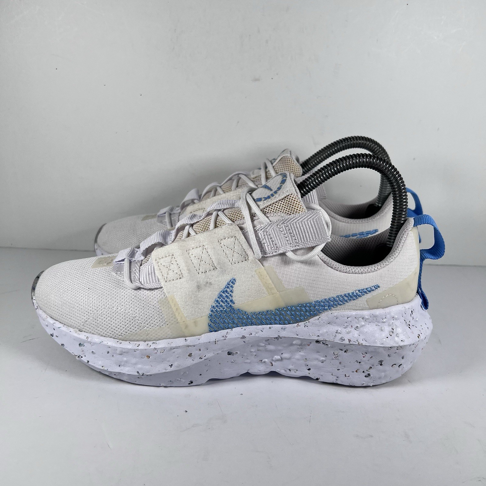 Nike Crater Impact 'White University Blue' Athletic Shoes Sneakers Women's 7 thumbnail 3