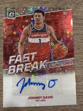 2022-23 Panini Donruss Optic Fast Break Signatures Johnny Davis #FBS-JDV AU, RC