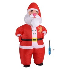 Inflatable Christmas Costume Funny Blow Up Christmas Party Doll Suit for adult