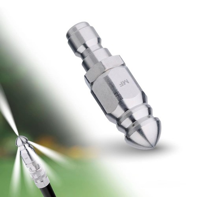 #ad Sewer Jetter Nozzle For Pressure Washer Stainless Steel 1 4quot; Quick Connect 50... $14.96