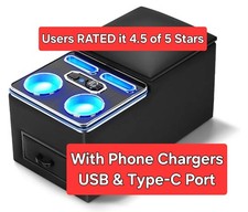 Universal Truck Seatbench Center Console Organizer Wit Phone Chargercup Holder Universal Truck Seatbench Center Console Organizer Wit Phone Chargercup Holder