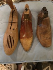 3 Antique Vintage Wood Shoe Lasts Collectors and Decorators