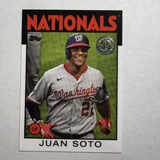 2021 Topps - 1986 Topps Baseball 35th Anniversary Juan Soto #86B-96