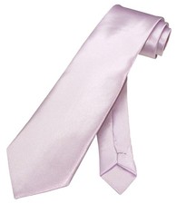Boys NeckTie Solid VIOLET Light Purple Youth Neck Tie