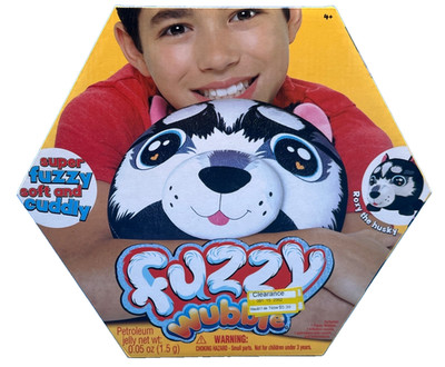 Fuzzy Wubble Roxy the Husky Stuffed Animal Toy - Super Soft & Cuddly