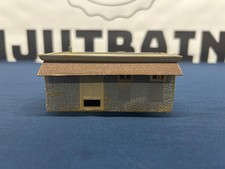 Unbranded HO Single Story Warehouse Building Gray NO BOX