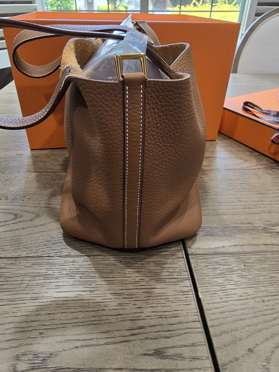 クラフト Hermes Picotin Gold Color Leather with Gold Hardware 22! 2025 | eBay