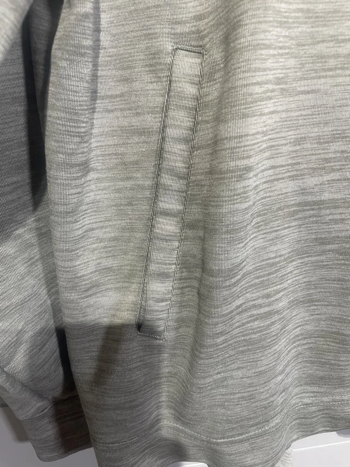 Jordan Hombres Carolina Baloncesto Dri-Fit Sudadera con Capucha Pullover Sudadera Gris Medio Foto 3 de 4