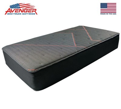 39''x80'' Semi Truck Mattress Dual-Sided Soft & Firm Pocket Coil Sleeper Mattress