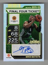 2025-26 Contenders EuroLeague Mike Batiste, Panathinaikos Final Four Auto /49