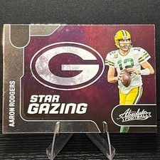 2022 Panini Absolute Star Gazing Aaron Rodgers SG-7 Green Bay Packers Insert