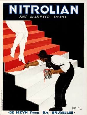 Nitrolian (1929) Vintage Ad Poster by Rene Vincent - 24x32   