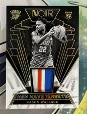 2023-24 Noir Cason Wallace New Wave Jerseys /25