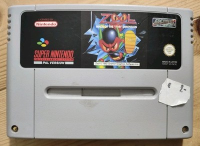 Zool Ninja of the Nth Dimension - SNES - Super Nintendo - nur Modul  