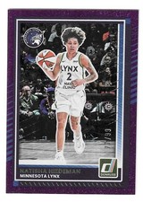 2025 Panini Donruss WNBA - Natisha Hiedeman #72 Purple Shimmer /99