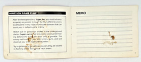 Commando NES Nintendo Instruction Manual Only See Photo