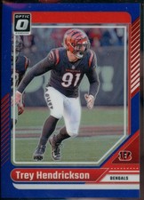 2024 Donruss Optic #43 Trey Hendrickson Blue #/199