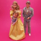 BARBIE ☆ THE HEART FAMILY MUM DAD KEN Figure Doll Outfit ☆ Vintage Mattel 80's