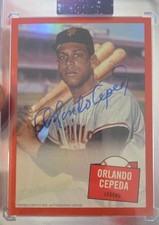 2023 Topps Archives - 1957 Topps Hit Stars Autographs Orlando Cepeda/10 (AU)