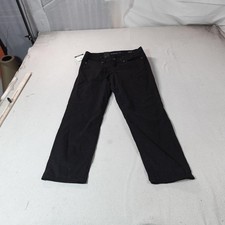 Calvin Klein Jeans Jeans Womens 10 Black Skinny Crop Power Stretch Denim Pants