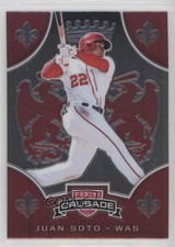 2019 Panini Chronicles Crusade Juan Soto #17 7xy