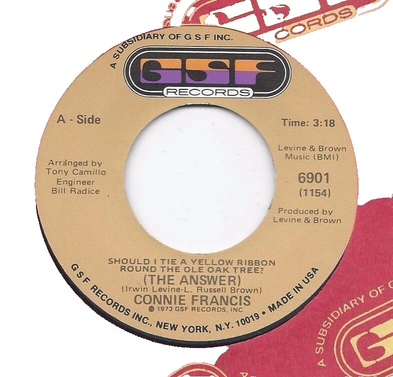 Connie Francis Singer-Songwriter Pop Vinyl Records