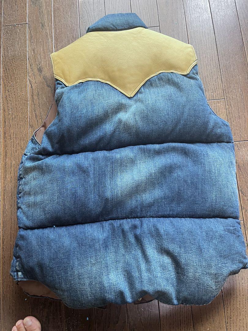 ジャケット・アウター ROCKY MOUNTAIN FEATHERBED 6M VEST 38 NVY Rocky Mountain Featherbed Down Vest/38/Corduroy/Nvy/Plain