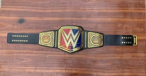 Raw and Smackdown Heavyweight Championship Belt Replica Real leather 4M Zinc new - Picture 7 of 8