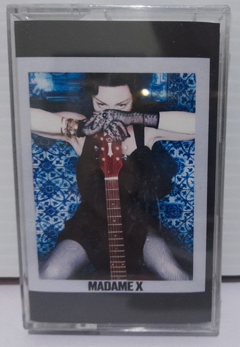 MADONNA - MADAME X - CASETE - BRILLO AZUL - SELLADO - Imagen 1 de 3