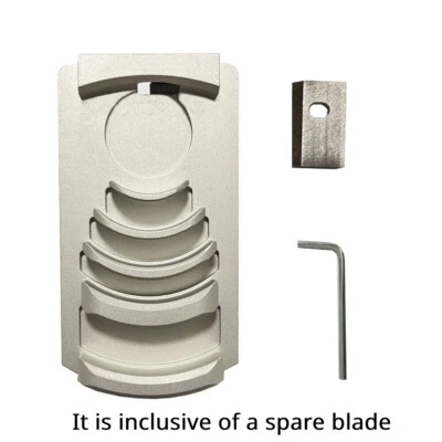 SOSOSHOOT PVC Pipe Deburring Tool 6 Pipe Sizes From 1.25'' To 4'' for Professional Plumber