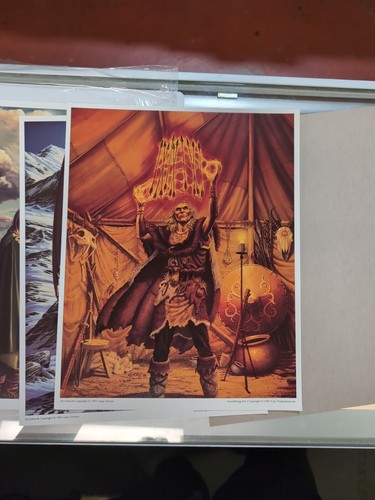 Larry Elmore Swordsong Set 2 Journey Continues 1991 Ltd Ed Portfolio #1275/2000 - Picture 6 of 15