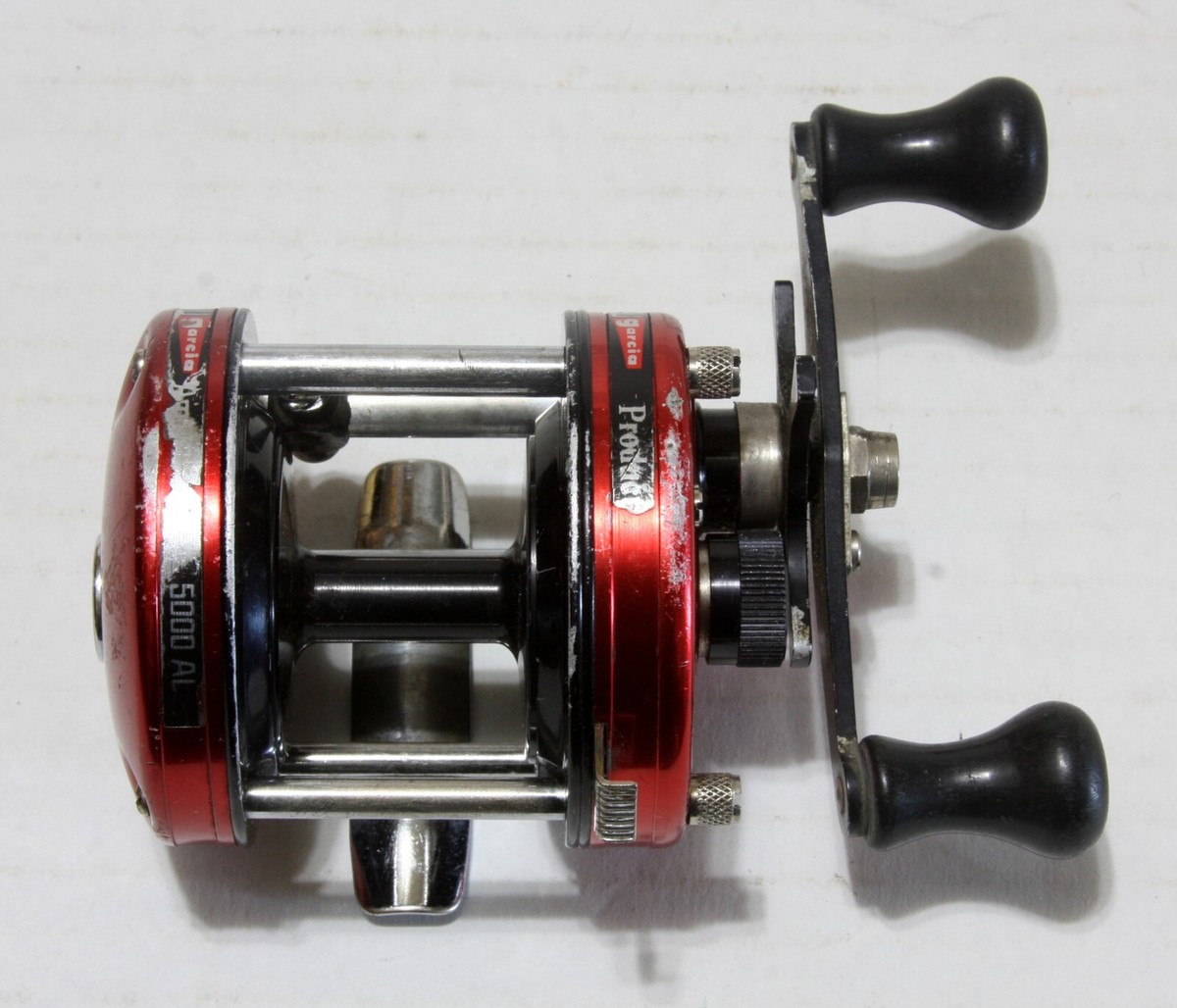 リール ABU 5000AL used ABU Garcia Reel Ambassadeur NO. 5000AL Red Baitcaster High Speed