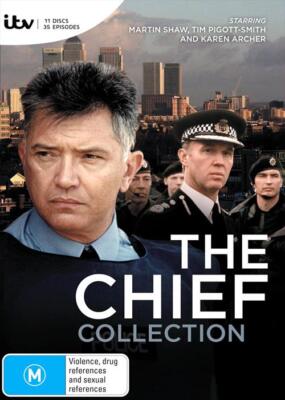 The Chief - Collection - Series 1-5 (DVD, 2017, 11 Disc Set, Region 4)  t275